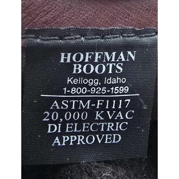 Hoffman\'s Kellogg, Idaho Boots Double Insulated Leather Work Steel Toe ANSI... main image 6
